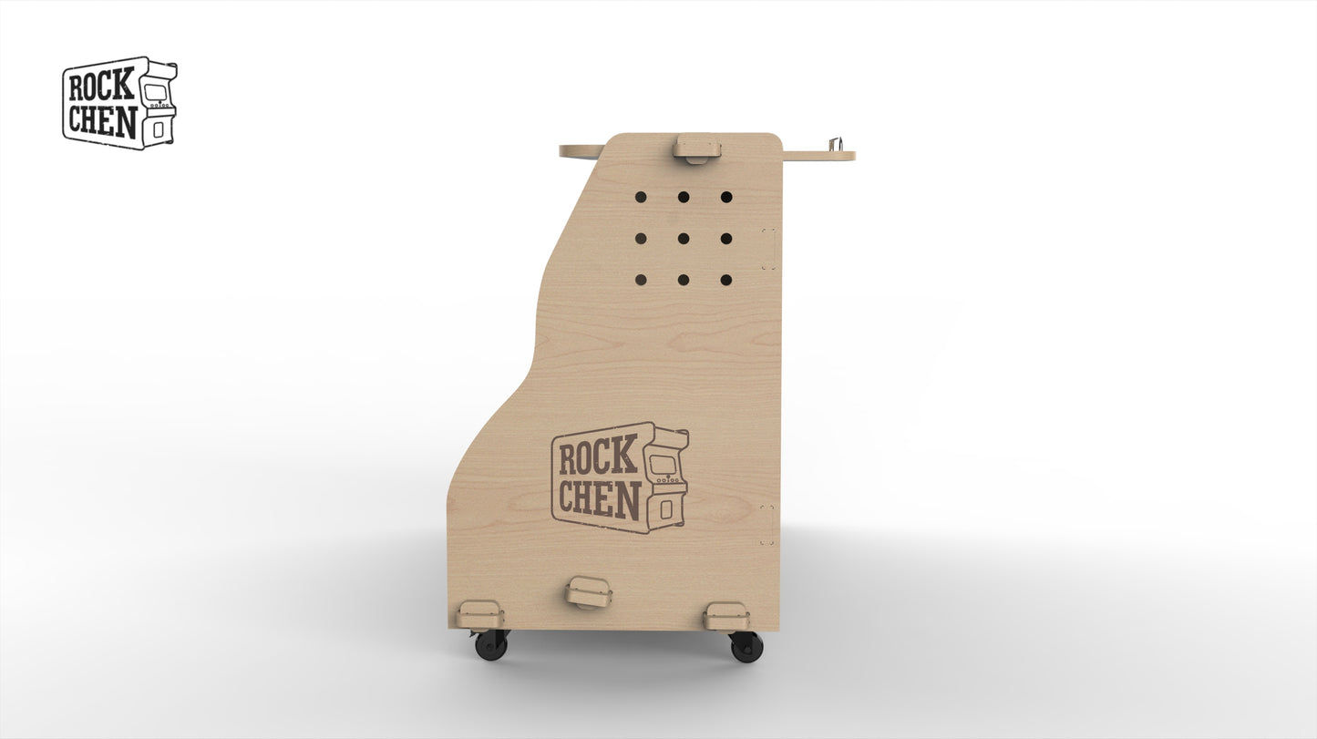 Guitar audio integrated bracket